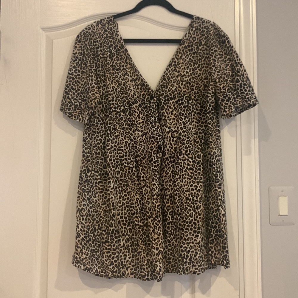 Princess Polly “Motel Rocks” Crosena Swing Dress Animal Print